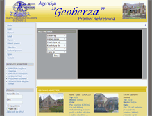 Tablet Screenshot of geoberza.com